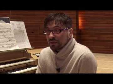 Francesco Filidei à l'orgue - Entretien et répétitions pour Présences 2017