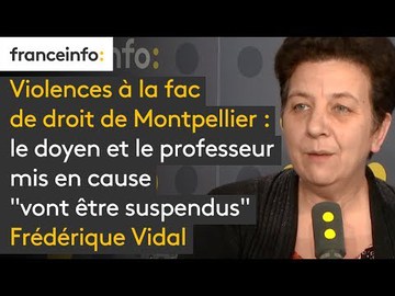Violences à la fac de droit de Montpellier : le doyen et le professeur 