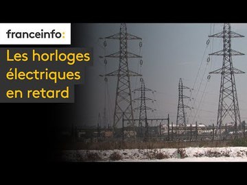 Les horloges des appareils électroménagers en retard