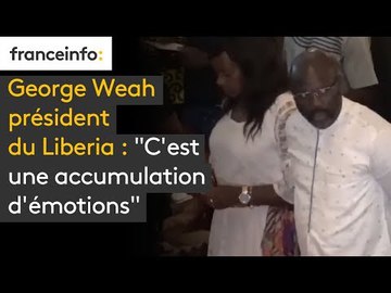 George Weah président du Liberia : 