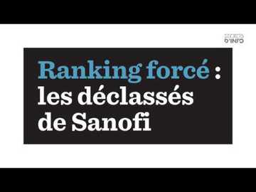 Ranking forcé : les déclassés de Sanofi