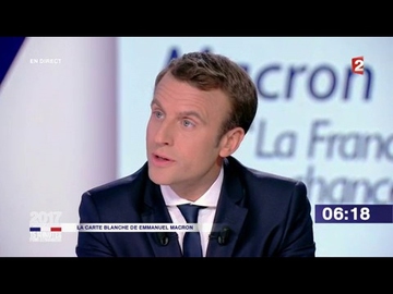 Emmanuel Macron dans “15 minutes pour convaincre” sur France 2