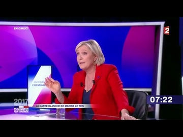Marine Le Pen : les fichés S sur France 2