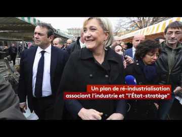 Marine Le Pen en 4 propositions : pouvoir d'achat et protectionnisme économique