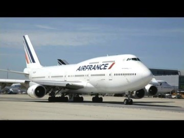 Le vol d'adieu du Boeing 747 d'Air France. Frédéric Beniada était à bord