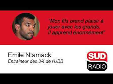 Emile Ntamack évoque la sélection de son fils, Romain, avec le XV de France U20