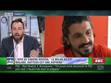 After Foot du lundi 11/12 – Partie 5/6 - L'avis tranché de Simone Rovera sur Gattuso