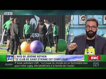 After Foot du mercredi 15/11 – Partie 3/6 - L’avis de Jérôme Rothen sur l'AS Saint-Étienne