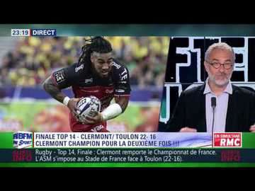 After Rugby du dimanche 04/06 – Partie 2/4 - Débrief de la finale du Top 14 entre Clermont et Toulon