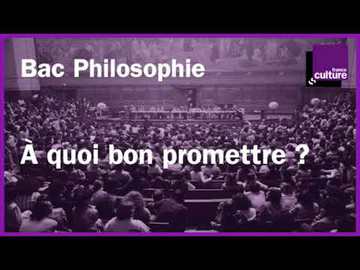 BAC PHILO révisions - A quoi bon promettre ?