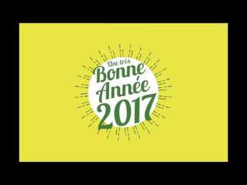 Bonne Année 2017