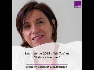 Les mots de 2017 retenus par la sémiologue Mariette Darrigrand