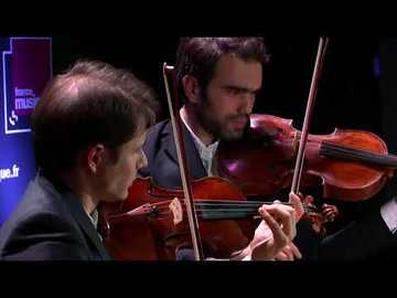Saint-Saëns | quatuor à cordes n° 1 mi mineur op. 112 (Molto adagio)  par Quatuor Modigliani